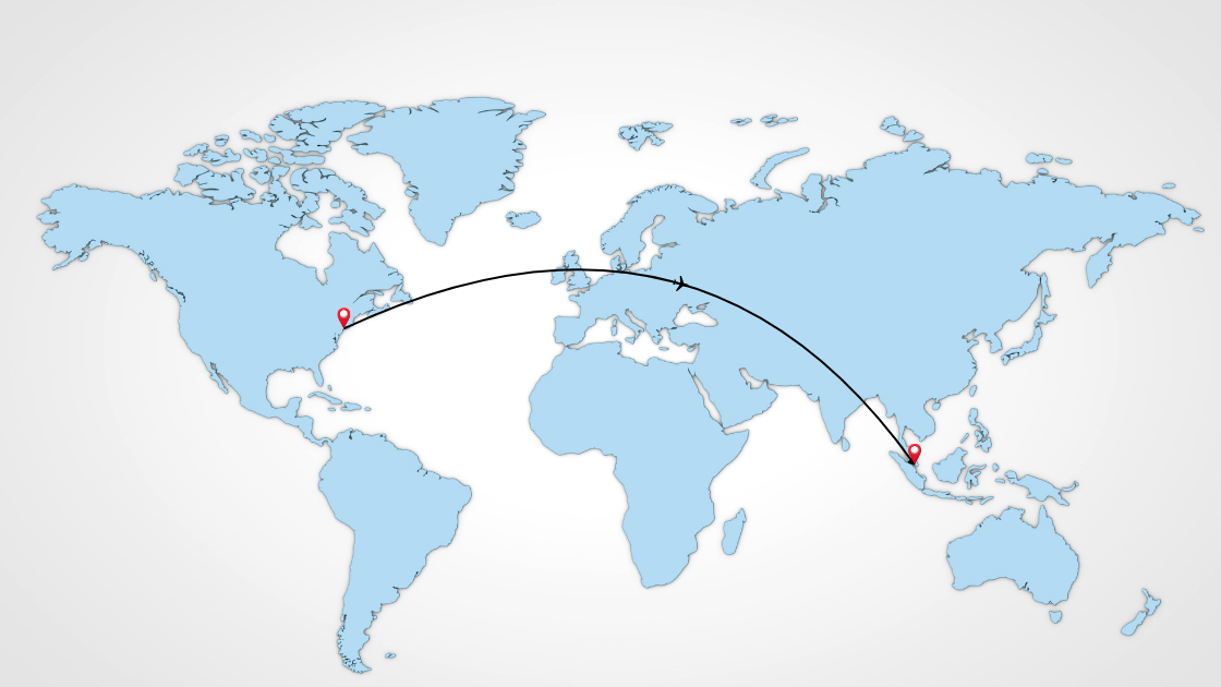 Le vol le plus long du monde