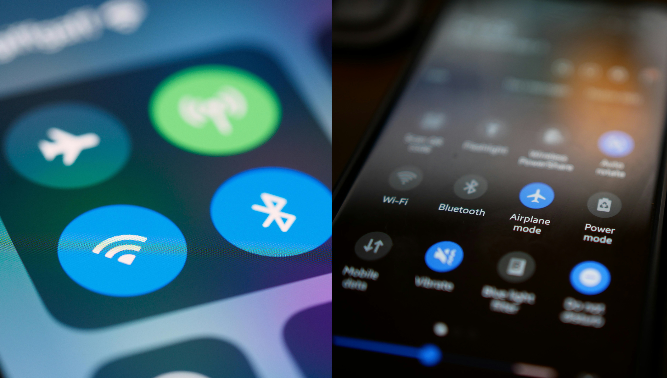 modo avión iPhone & Android